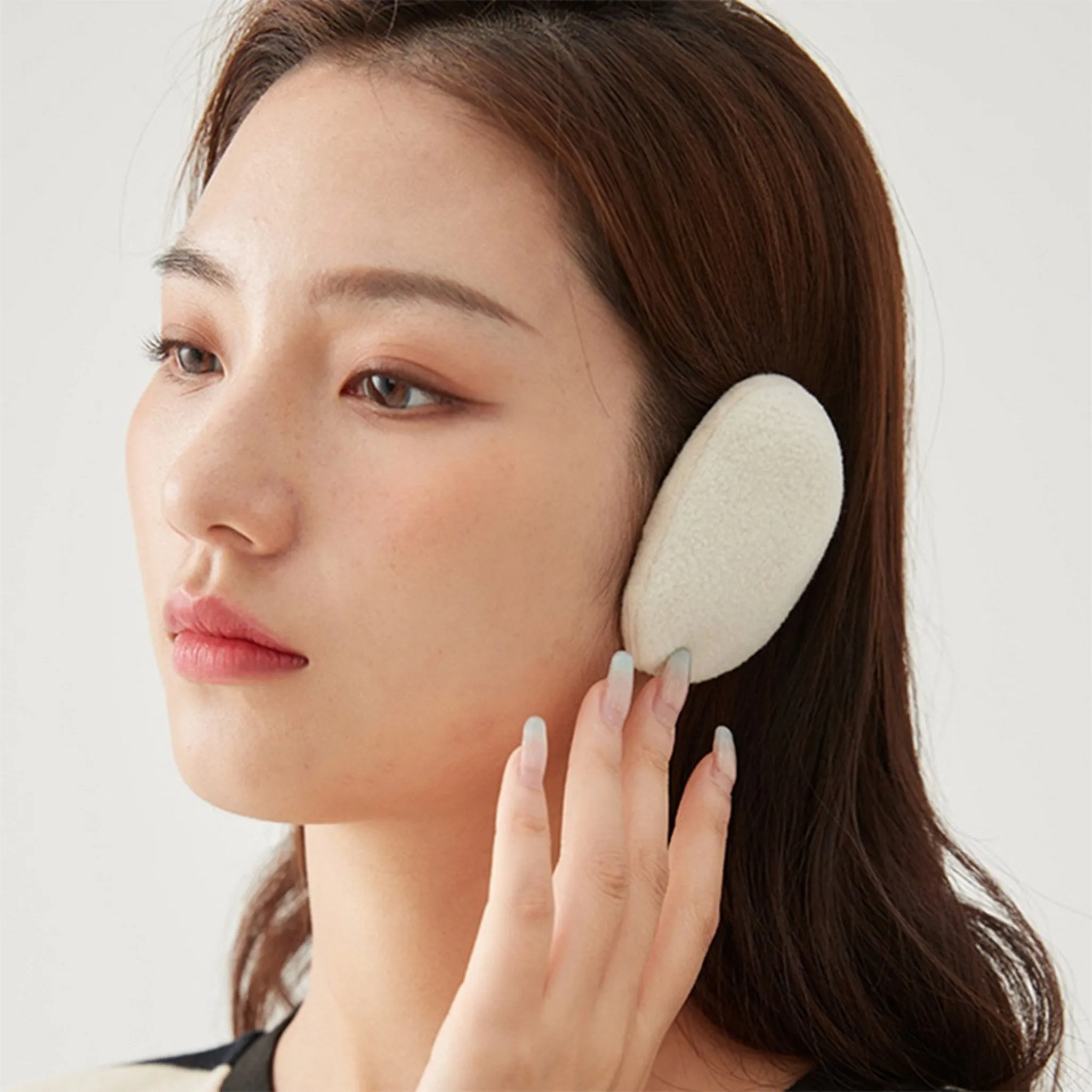 1 1 No-strings Ear Muffs Detachable Earplugs Rabbit Fur Snap-On Warm Ear Winter Accessories - Ear Muffs - 🏆 #55 - Clothing/Accessories - Best of December
