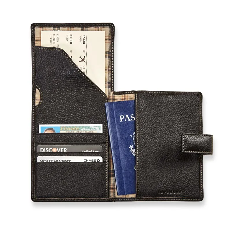 Bomber Jacket RFID Travel Wallet