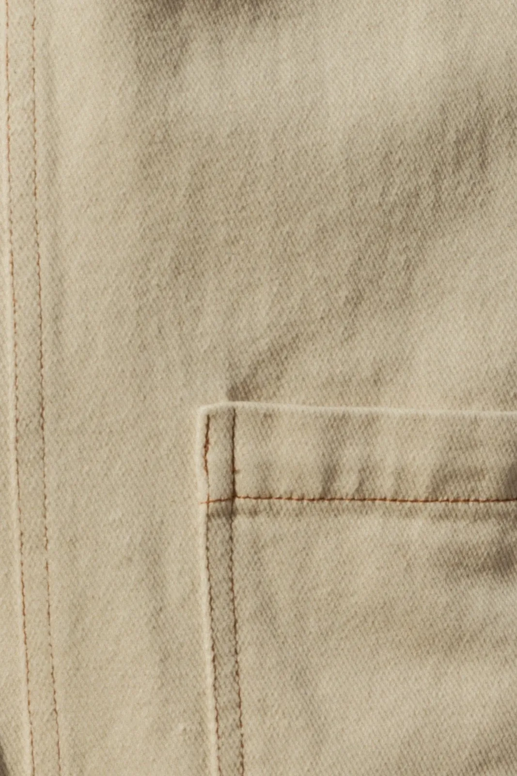 Gilli Oatmeal Denim Front Pocket Overall