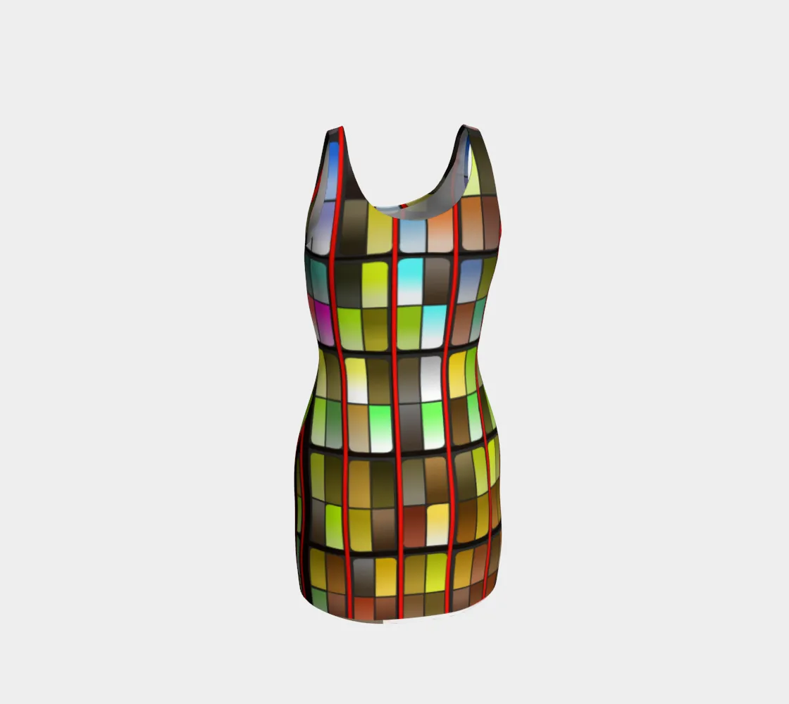 Lafayette Stained Glass Body Dress
