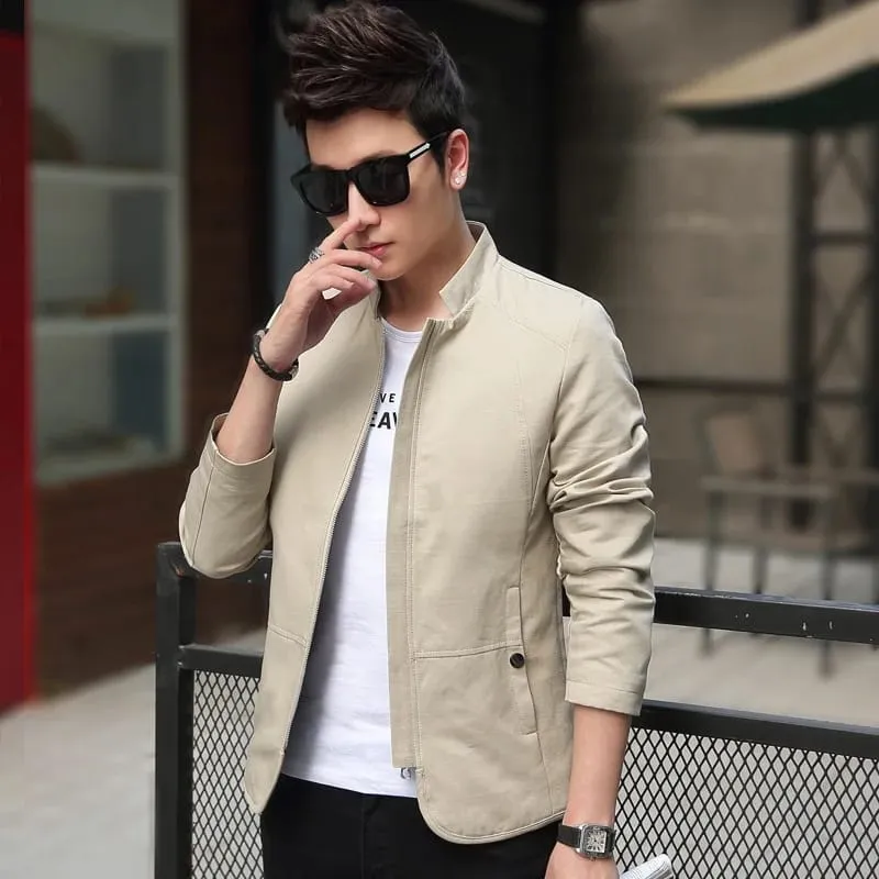 Men JacketNew Design Fashion Jacket Men Slim Fit Business Casual Jacket Men XL S158793