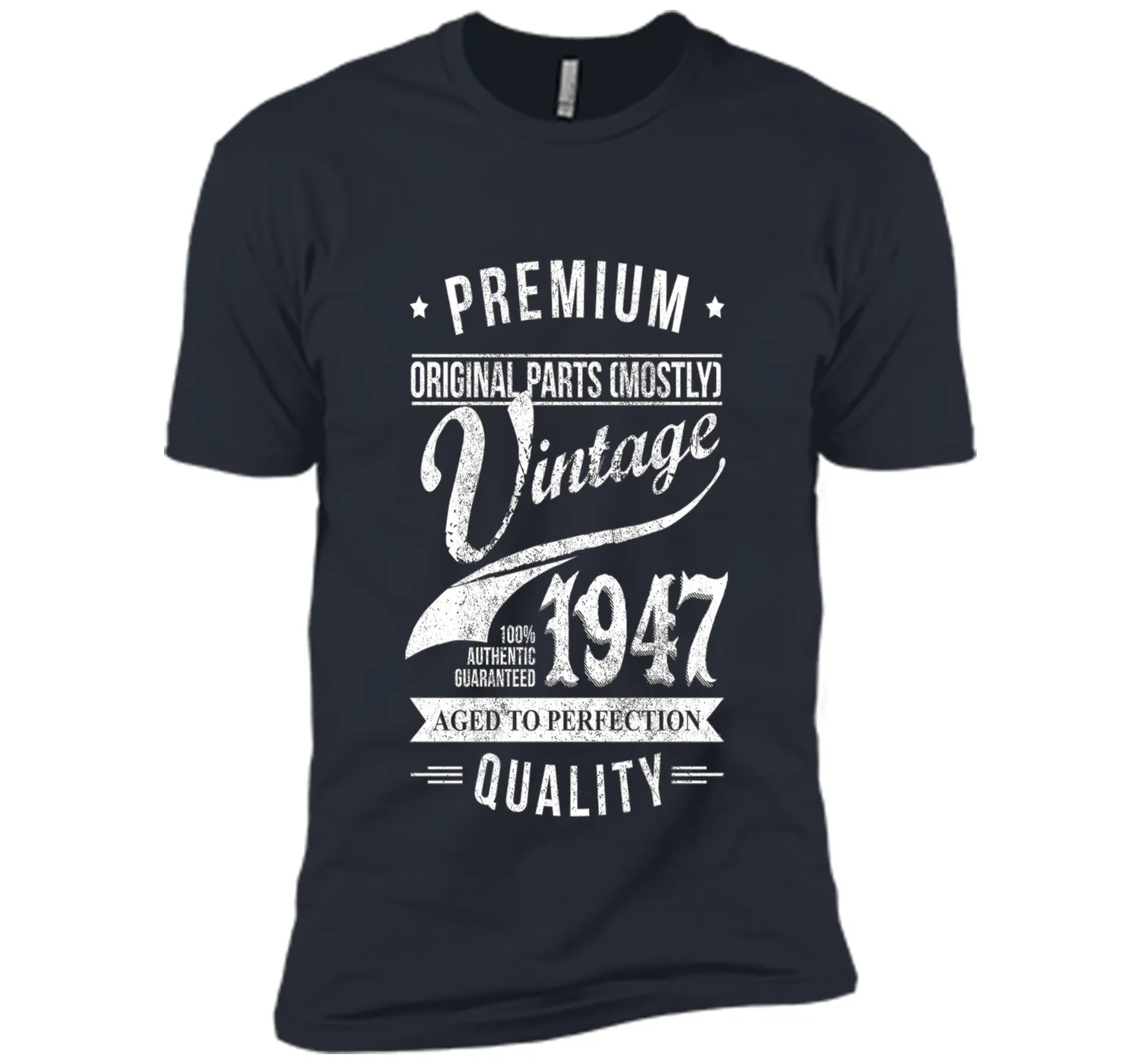 Vintage 1947 TShirt Men/Women. Birth Year Shirt. Best Gifts